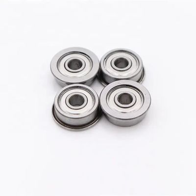 Aço cromado personalizado GCR15 2Z ZZ selos tipo rolamento de flange para máquinas industriais