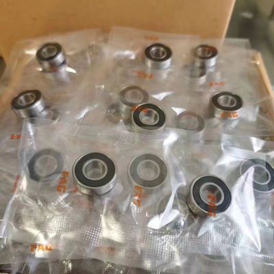 Rolamentos de rolos de esferas de alta velocidade de linha única 6300-2rs para máquinas industriais