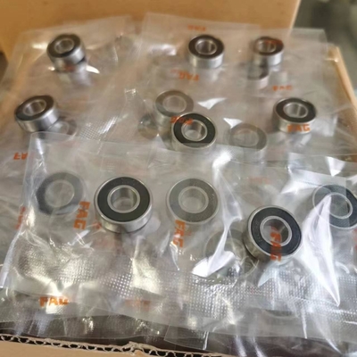 Rolamentos de esferas de ranhuras profundas de linha única R6-2RSR ZZ duráveis para aplicações pesadas