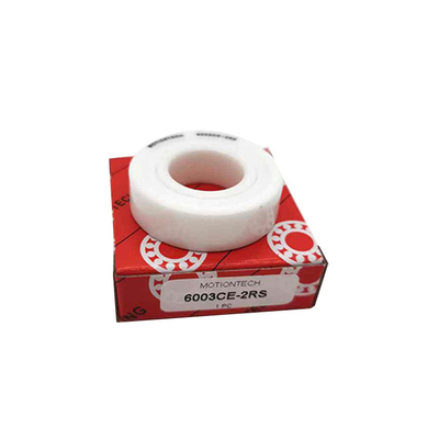 Estrutura de ranhuras profundas Rolamento cerâmico completo 6003 CE -2RS P5 Classificação de precisão 17*35*10MM
