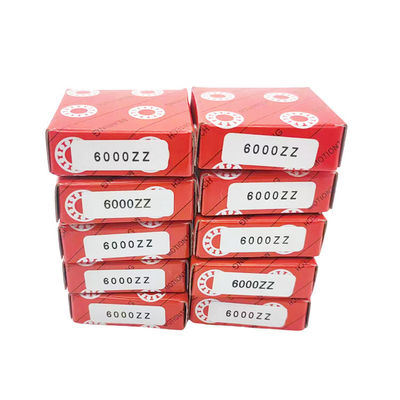 6000-2Z Rolamentos de Esferas de Canos Profundos Certificados pela ISO9001 2008 e Equipados com Selo 2Z