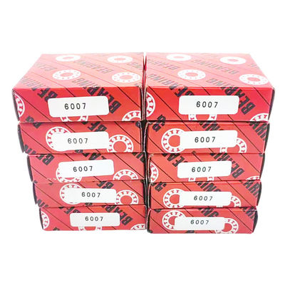 Rolamentos de esferas de aço inoxidável 6007 para lubrificação de gordura de óleo