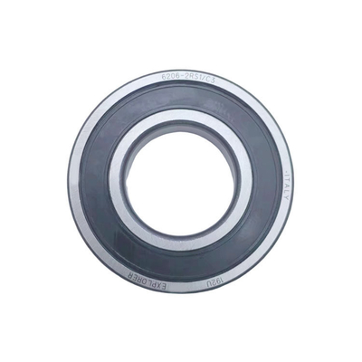 Rolamentos de esferas de ranhuras profundas 6206-2RS1/C3 para automóveis e tratores