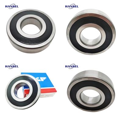 Rolamentos de esferas com ranhuras profundas de dupla linha de vários tipos S k f 6306-2RS/C3 para altas temperaturas