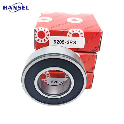 Rolamentos de esferas de ranhuras profundas Chrome 6205-2rs para mineração Metalurgia Agricultura Química