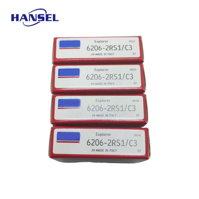 Dimensão de furo 0 30 mm S K F Rolamentos de esferas de ranhura profunda 6206-2RS1/C3 para desempenho