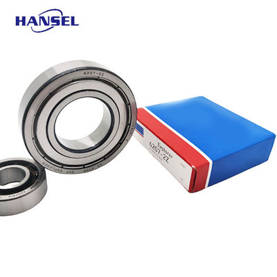 Rolamentos de esferas de ranhuras profundas da série 6207 ZZ para máquinas de construção de tractores para automóveis