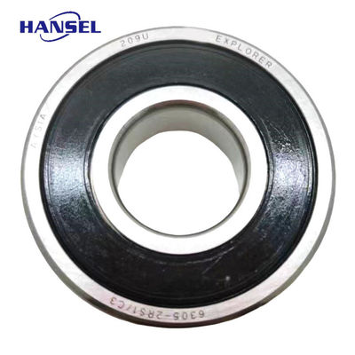 Rolamentos de esferas de ranhuras profundas 6305-2RS1/C3 Rolamentos em miniatura para estruturas de linha única