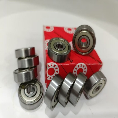 P6 Classificação de precisão 625ZZ Rolamentos de esferas em miniatura com ranhuras profundas com certificado ISO9001 2008