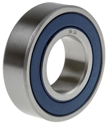 Certificado Rolamento de esferas de aço inoxidável SS6205-2RS para furo de 0-25 mm