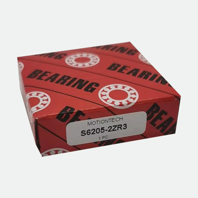 Rolamento de esferas de rolamento de aço inoxidável de linha única S6205-ZZR3 25*52*15 com vedações ZZ