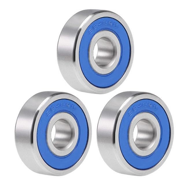 Rolamentos de esferas sellados de linha única de aço inoxidável S6001 para lubrificantes de óleo de trator
