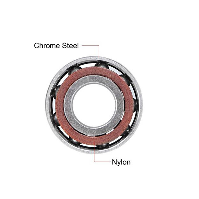 Rodamentos de esferas de aço cromo 7214C de contacto angular 70*125*24 mm de tipo aberto duplo