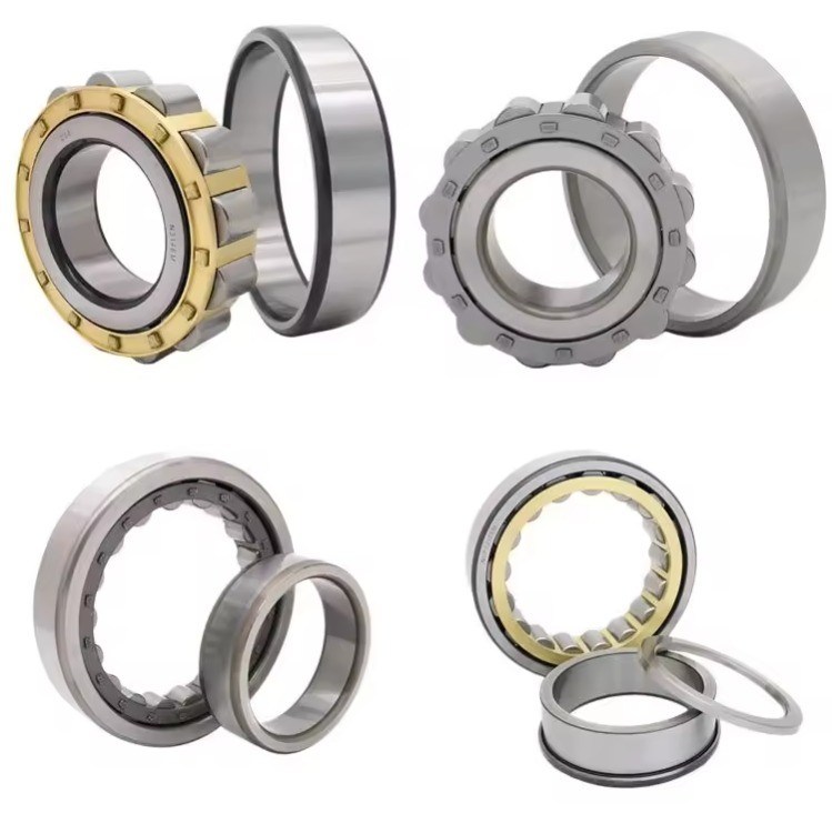 Rolamentos de rolos cilíndricos de linha única de aço cromado de 80*125*22 mm N1017EM NJ10175EM NU1017EM