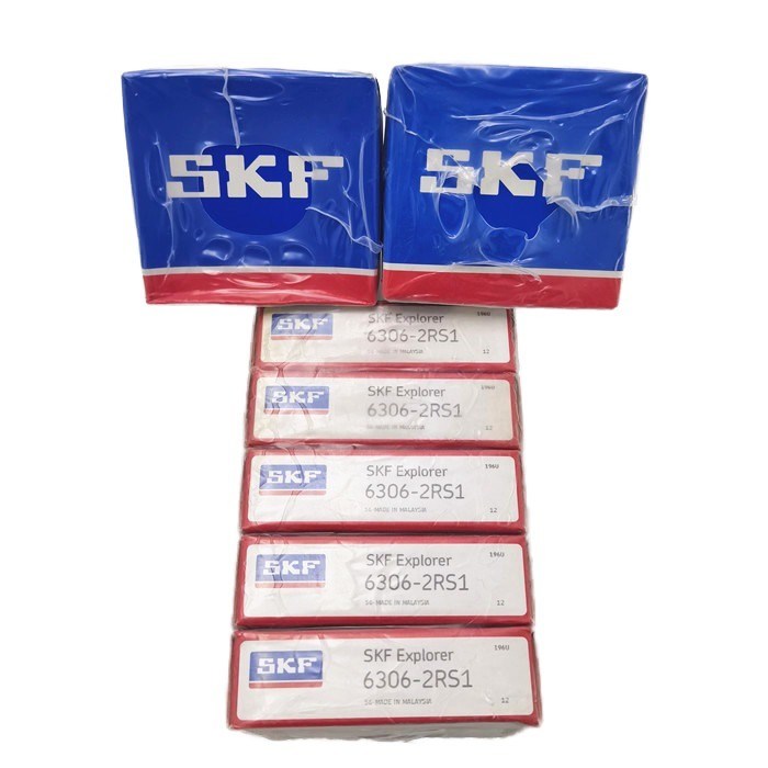 Máquinas de longa duração 1 20 mm P0 P6 P5 P4 P2 aço cromado GCR15 rolamento de linha única 6306-2RS1