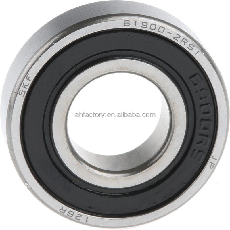 Rolamentos automáticos de fila dupla 6202 Rolamentos de esferas de ranhura profunda com jaula de nylon e vibração Z3V3