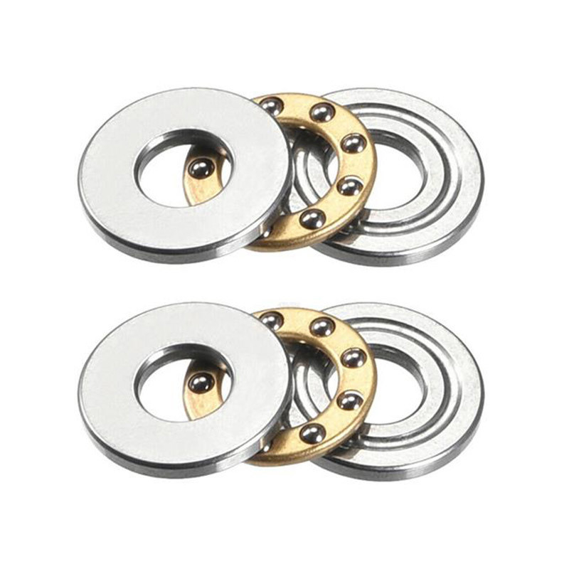 Lubrificação de óleo e gordura de direção única 51305A Rolamento de esferas de empuxo de 25x52x18 mm para mineração de energia