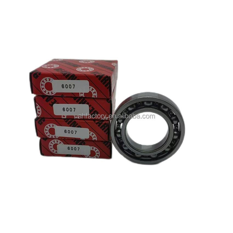 ISO9001 2008 Long Life High Speed 6007-OPEN Rolamentos de Esferas de Groove Profundo para Motocicletas