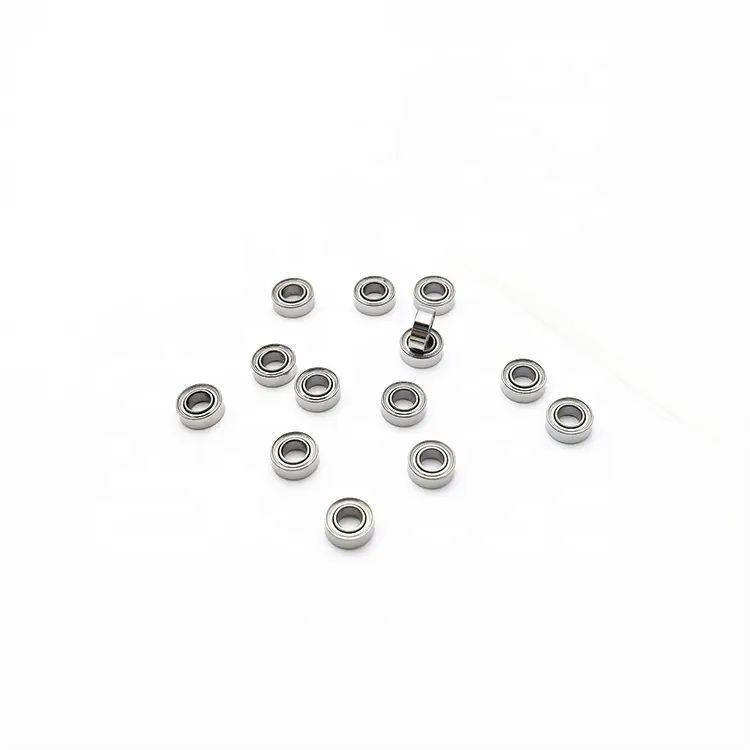 Rolamentos micro de alta velocidade MR74ZZ rolamentos de esferas em miniatura para todos os tamanhos prontos para ser enviados