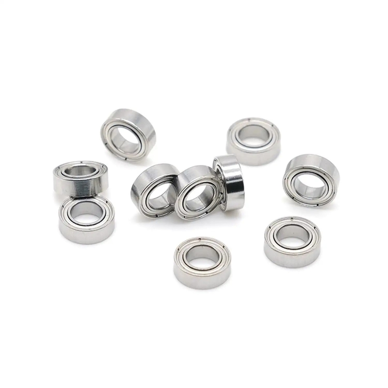 MR117 ZZ Rolamentos em miniatura de 7*11*2,5 mm de aço inoxidável