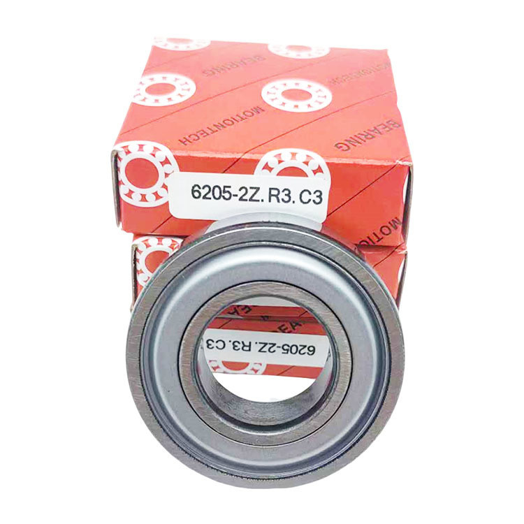 6205-2Z/C3 Rolamentos de Esferas de Ranhura Profunda de Linha Dupla de Longa Duração para Automóveis e Tratores