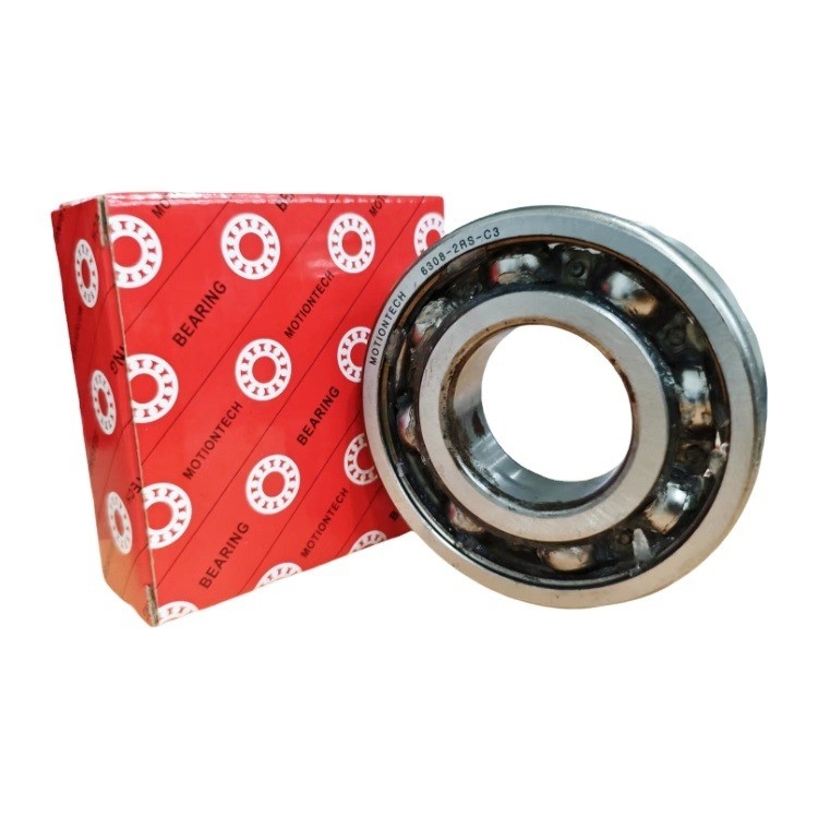 ISO9001 2008 Rolamentos de Esferas de Ranhura Profunda 6308-2RS-C3 certificados para o tamanho do furo 0-40 mm
