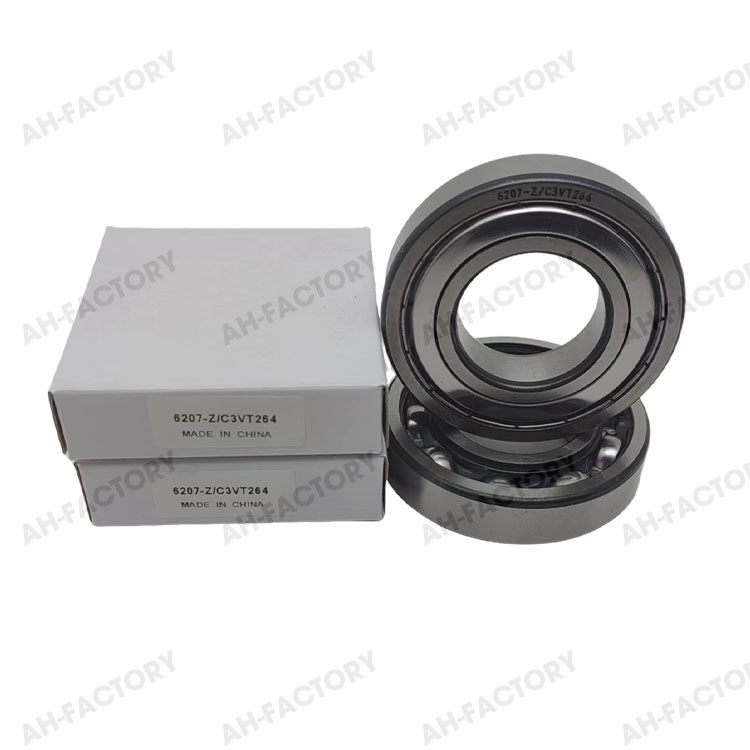 S.K.F. 6205 6300 6008 6005 6207 rolamentos de esferas de ranhuras profundas 6207-Z/C3VT264 35*72*17mm